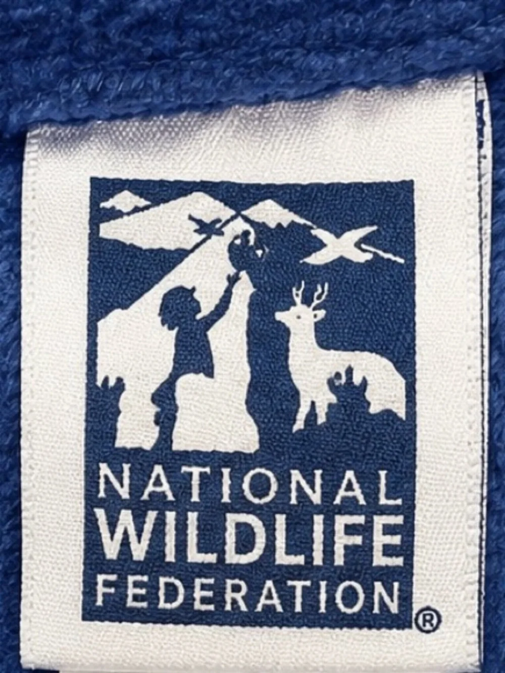National Wildlife Federation Cozy Red Cardinal Winter Scene Fleece Throw Blanket